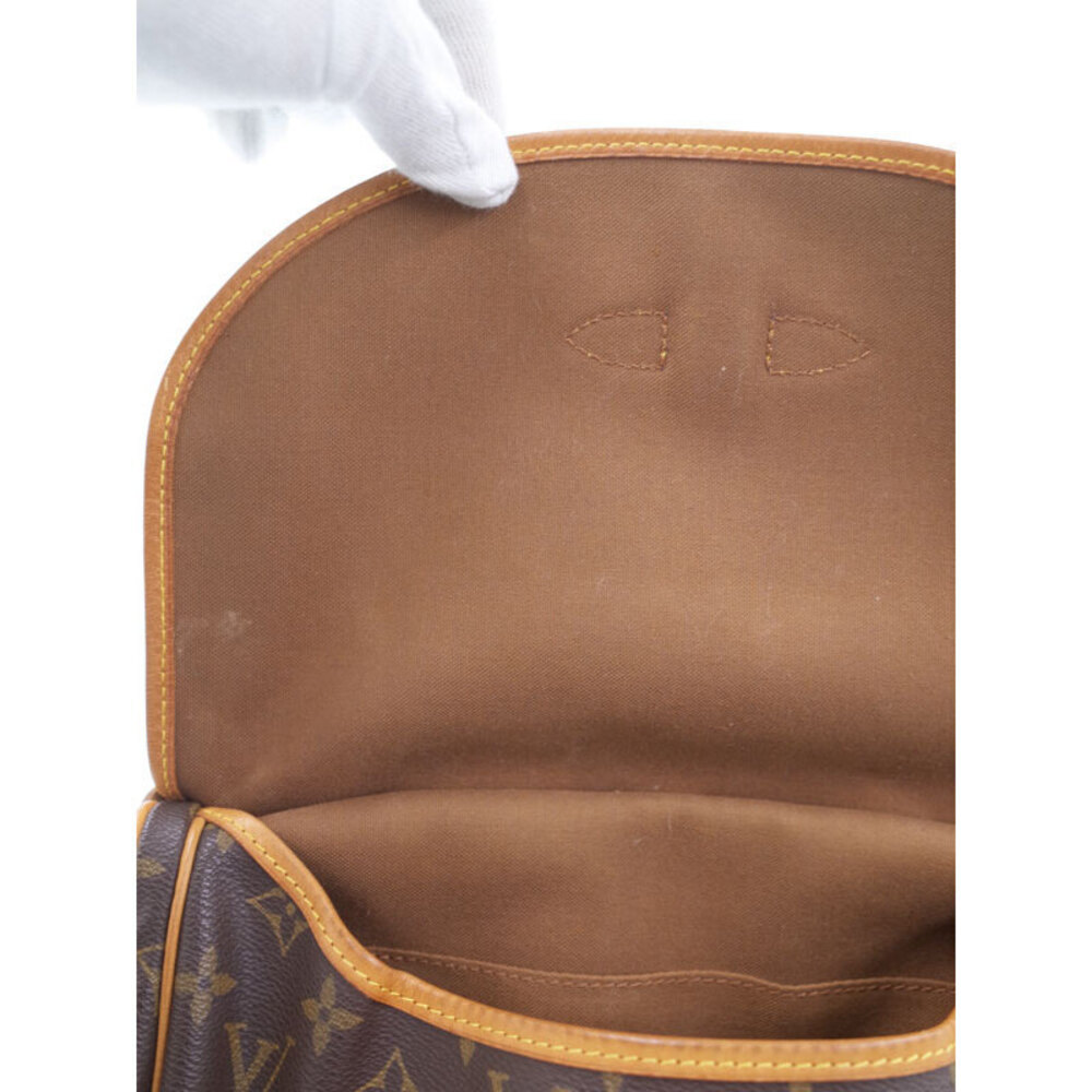 Louis Vuitton Monogram Leather Brown Saumur Shoulder Bag - Picture 7 of 8